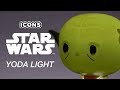Video: Lámpara Icon Star Wars Yoda 10 cm