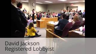 Missouri Lobbyist David Jackson Testifies on Health Care Regulations l House of Representatives