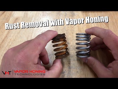 Rust Removal With Vapor Honing - Vapor Honing Technologies