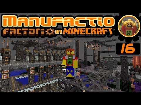 Jim in Manufactio Minecraft E16 - Science Factory Operational!