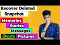 Recover Snapchat Delete Photos How To Recover Deleted Snapchat Photos Video