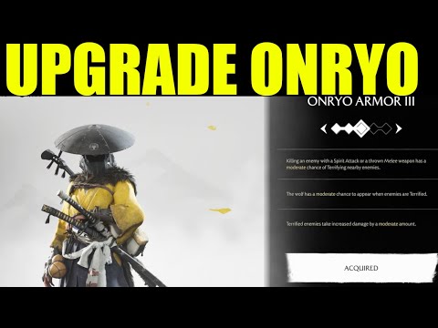 Ghost of yotei - how to upgrade onryo armor