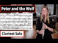 Peter The Wolf Clarinet Excerpt Practice Tips