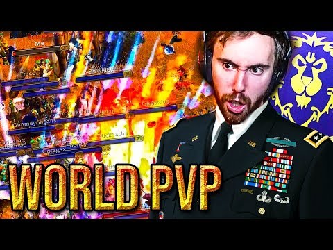 Asmongold INSANE World PVP Event - Alliance VS Horde (Classic WoW)