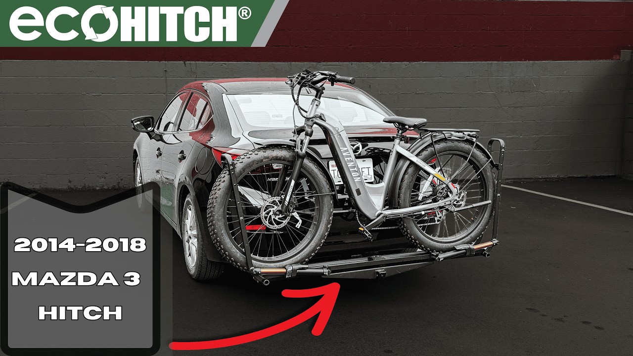 Can you Tow a Trailer with the 2014-2018 Mazda 3 Sedan EcoHitch X7303