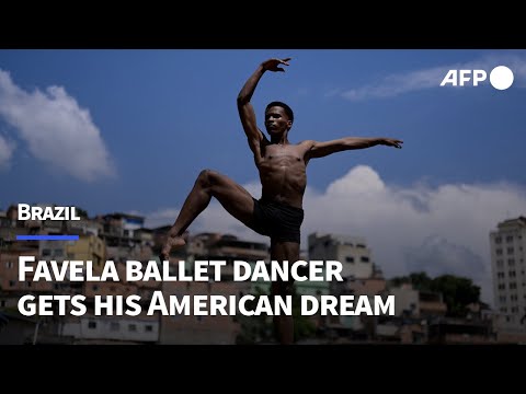 Brazil favela ballet dancer gets his American dream | AFP