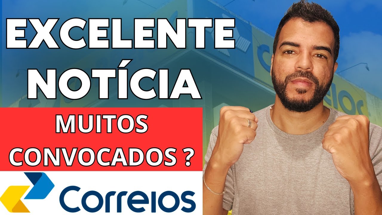 Excelente noticia dos CORREIOS