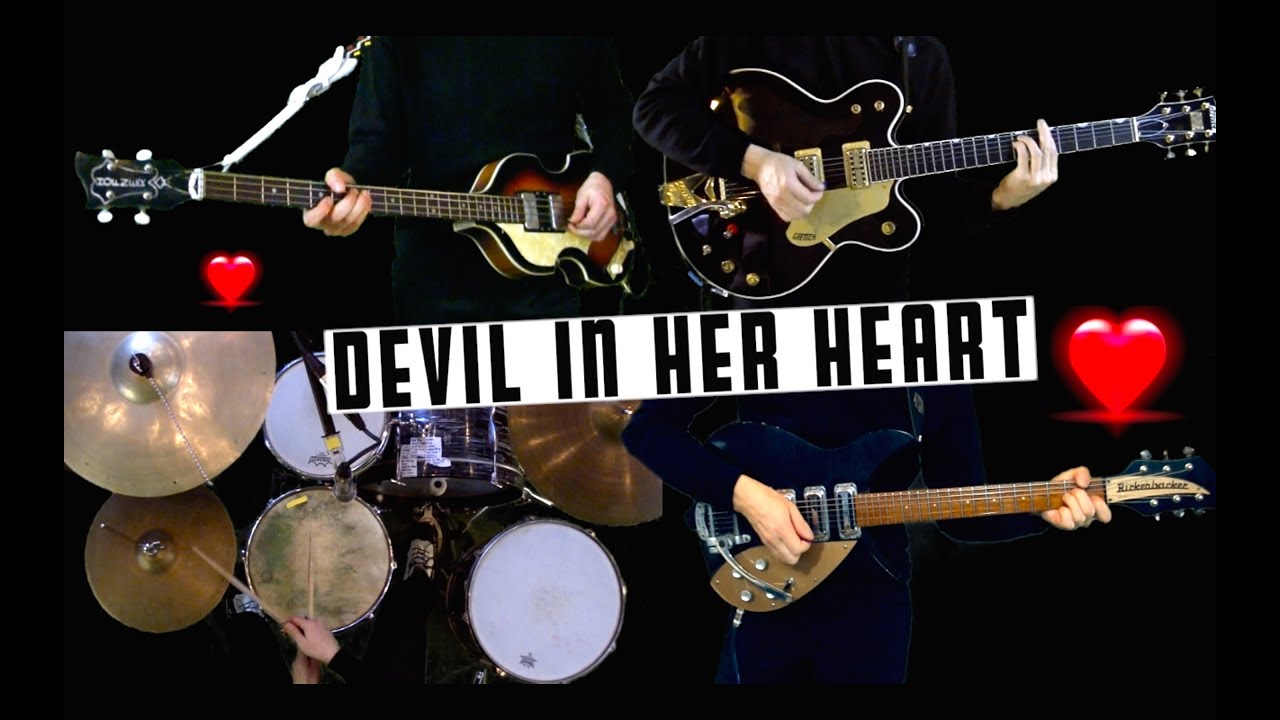 Devil in Her Heart - Instrumental Cover - Guitars, Bass and Drums