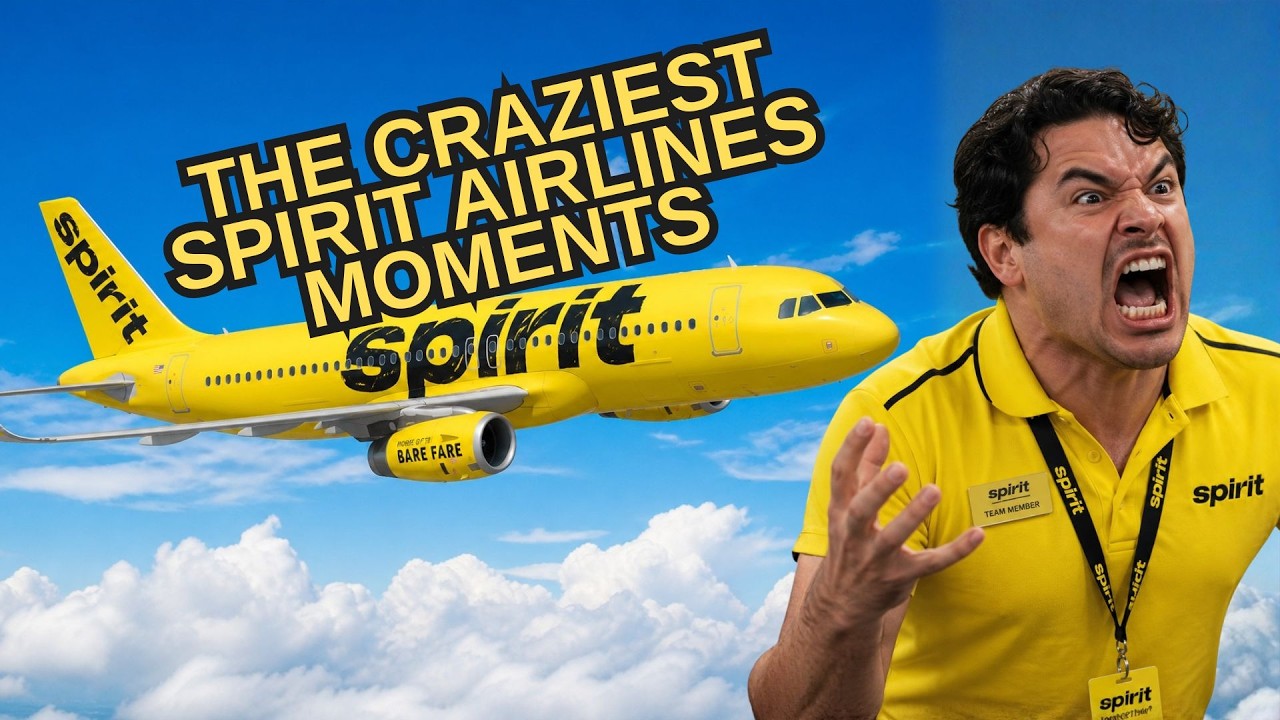 Spirit Airlines Most Insane & Unhinged Moments #spiritairlines