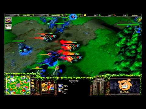 [HD.WC3#349] WarchiefRich vs SKillJinWook - NvH - Warcraft 3 Replay [FR]