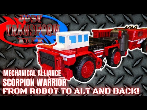 JUST TRANSFORM IT!: Mechanical Alliance Scorpion Warrior (KO Upscaled SS Overload)
