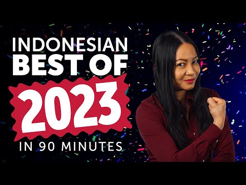 Learn Indonesian in 90 minutes - The Best of 2023