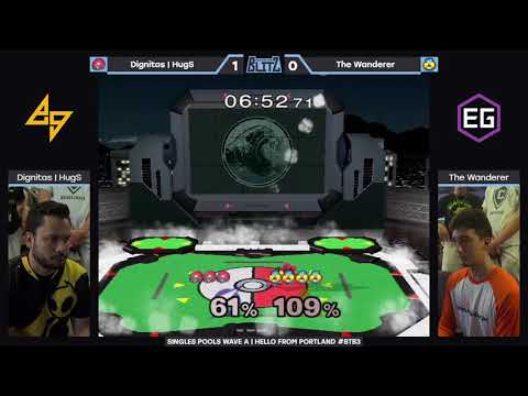 Bridgetown Blitz 3: Wave A Pools - DIG | HugS (Samus) vs. The Wanderer (Sheik)