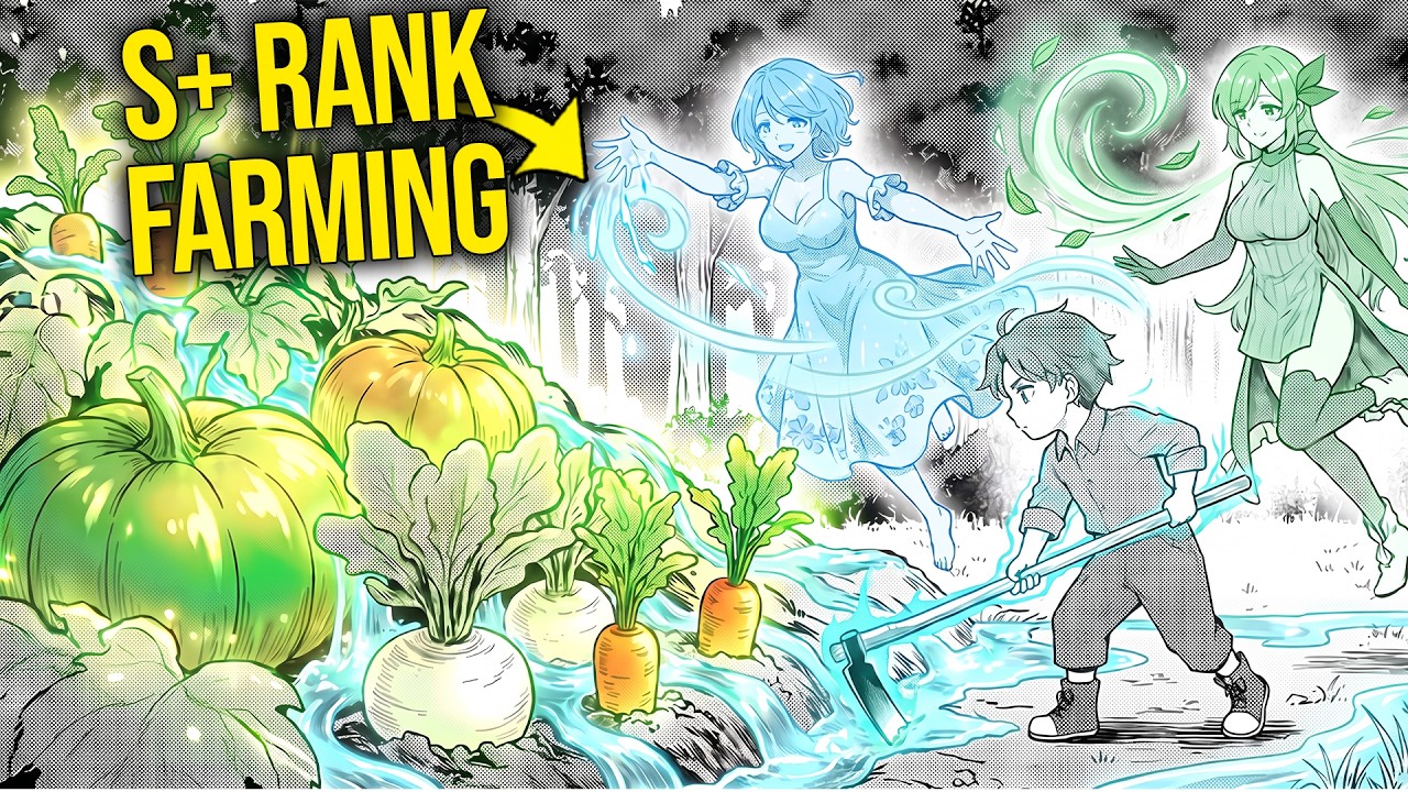 Reincarnated As A Farmer, He Tames Elemental Spirits For A 1000x Crop Growth CHEAT | Manga Recap