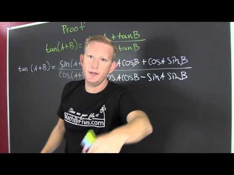 Proof of the tan(A+B)