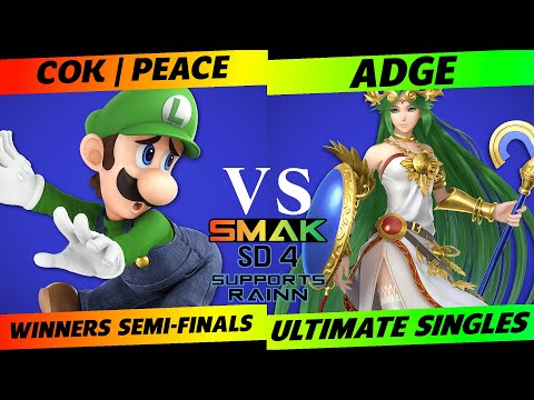 SMAK-SD4 Winners Semi-Finals - CoK | Peace (Luigi) vs. Adge (Palutena) - SSBU
