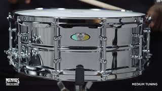 Video thumbnail for Ludwig 14x5.5 Supralite Snare Drum (LU5514SL) by Memphis Drum Shop