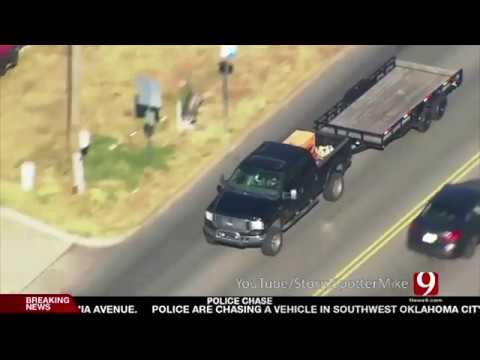 Crazy Oklahoma Police Chase 11-10-2017