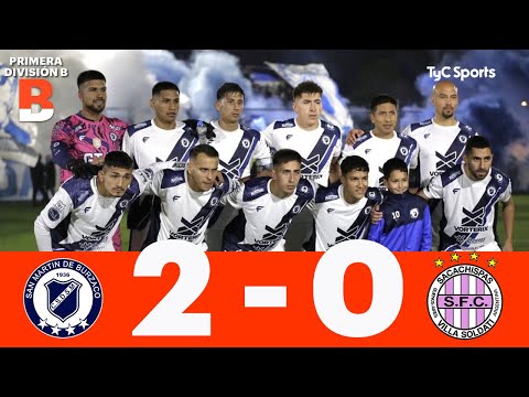 San Martín de Burzaco 2-0 Sacachispas | Primera División B | Fecha 11 (Clausura)