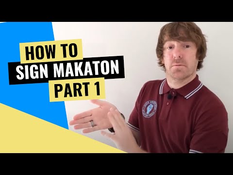 Screenshot of video: Makaton Stage 1