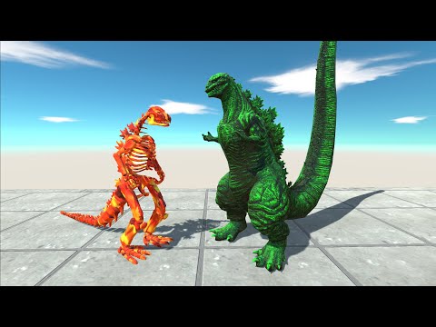 Modern Weapon War -Team Skeleton Godzilla Fire VS MechaGodzilla 2021 + Shin Godzilla x Kong - ARBS