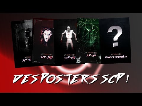 DES SUPER POSTER SCP !! (SCP-2317, SCP-1671..)