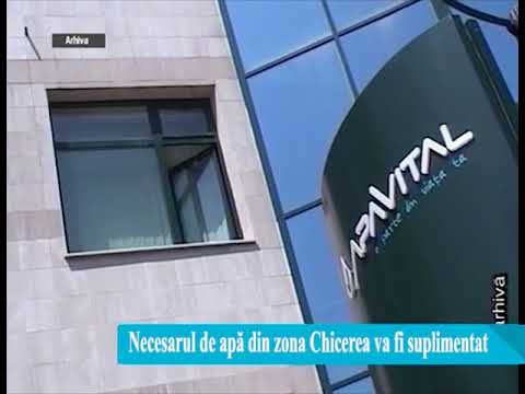 Necesarul de apă din zona Chicerea va fi suplimentat