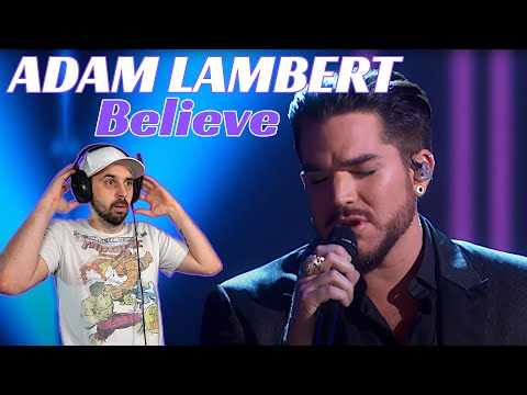 FIRST TIME HEARING! Adam Lambert Reaction - Believe