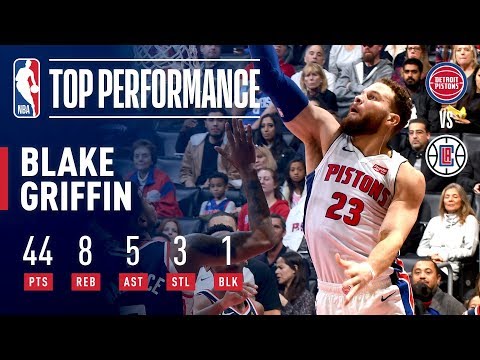 Blake Griffin (44 Points) Takes Over In His Return To LA | January 12, 2019