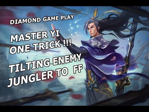 MASTER YI ONE TRICK DIAMOND 2 FULL GAME PLAY JUNGLE