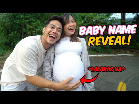 BABY NAME REVEAL!! *Lalabas na si baby*