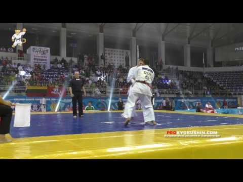 WKO EC 2016, 1/4 +85 Fady Allan (Denmark, aka) - Edgard Secinski (Lithuania)