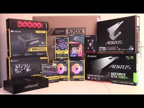 Time Lapse Build PC - Blue Caribbean [3000€]