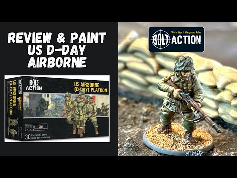Bolt Action US Airborne Painting Guide and Review