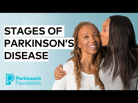 What are the different stages of Parkinson's disease?