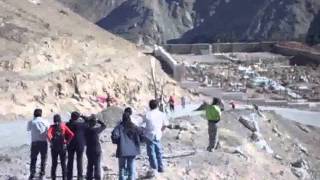 preview picture of video 'Saliendo de BOROGUEÑA - CLÁSICA CICLISMO DE MONTAÑA ILABAYA 2011  TACNA - PERÚ'