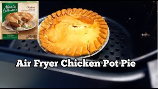 Air Fryer Chicken Pot Pie | Frozen Pot Pie in the Air Fryer | Marie Callender