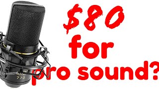 Video thumbnail for MXL 770 Review and Test (XLR Condenser Mic) by squidud