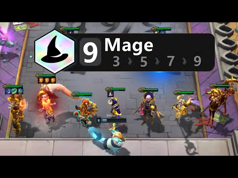 I Got All 9 Mage 3 Star!