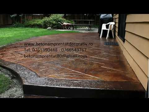 Beton Amprentat Miriștea - Constanța Tel.0761350488 -0766543767