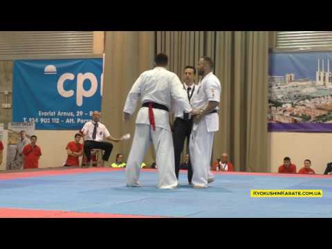 European Cup 2017, Final +90 Borys Byliskeria (Ukraine, aka) - Agustin Alcazar (Spain)