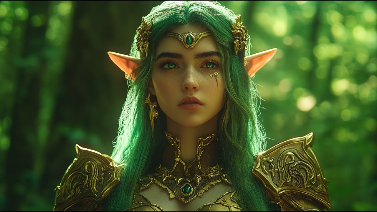 Relaxing Music With Powerful Female Vocals & Beatiful Nature Views - Enchanting Elven Music