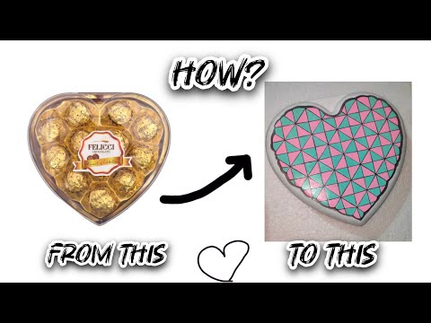 how to use chocolate box | reuse of chocolate box |new acrylic paint@artisttf2533