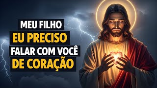 🙏 Deus Quer Conversar com Você de Coração Aberto | Mensagem Divina de Hoje | Mensagem de Deus hoje