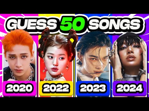 GUESS KPOP SONGS #1 [2020 - 2024]  | KPOP QUIZ 2024