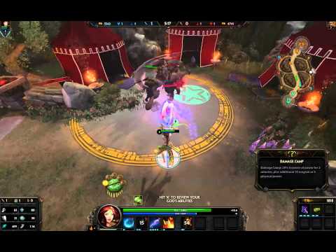 Smite Gameplay - Nu Wa Remodel Joust 1v1 gameplay