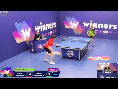WINners CUP table 2  30.08 Syksa Aleksandr - Zaitsev Aleksandr P  14:00
