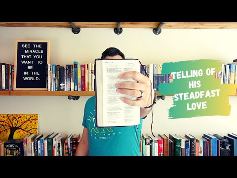 TELL OF THE WONDEROUS LOVE OF GOD | Daily Devotion | Psalm 26| Invigorate Your Faith | PASTOR CULLEN