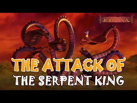 Little Krishna (HD) | The Attack of the Serpent King