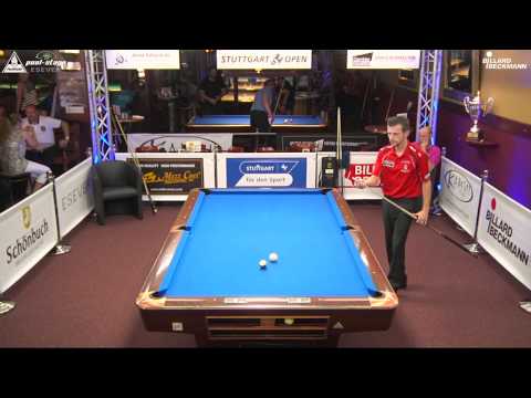 Stuttgart Open 2015, No. 11, Sebastian Staab vs. Steffen Gross, 10-Ball, Pool-Billard
